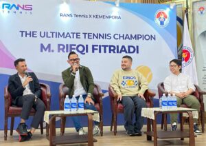 Atlet Tenis Muda Peraih Emas Sea Games 2023 Dapat Apresiasi Dari J99 Corp.