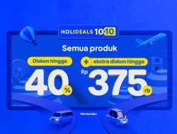 Promo 10.10 HOLIDEALS dari tiket.com