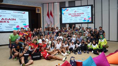 Bankjatim Dorong Kesehatan dan Silaturahmi Melalui Event Connecting Run X Communities