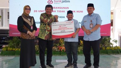 Bank Jatim Wujudkan Rumah Layak Huni Bagi Masyarakat Situbondo