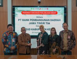 Bank Jatim Kucurkan Kredit BLUD Rp 75 Miliar Ke RSUD Kab. Kediri