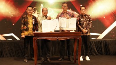 Kerja Sama Strategis: Bank Jatim, Pemprov Lampung, dan Bank Lampung Sepakati Shareholder Agreement