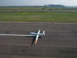 Drone Elang Hitam Sukses Uji Terbang di Kertajati, Bukti Kemampuan Teknologi Pertahanan RI