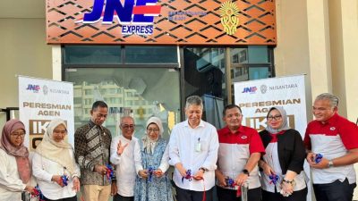 Peresmian Sales Counter JNE di Ibu Kota Nusantara (IKN), Tanam 1.000 Pohon untuk Dukung Kota Hutan Berkelanjutan