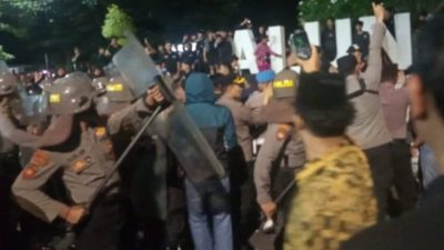 Empat Diduga Provokator Diamankan Usai Aksi Solidaritas di Lumajang Ricuh