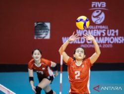 Klasemen Kejuaraan Dunia Bola Voli Putri U-21 Usai Indonesia Kalahkan Kanada