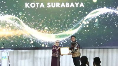 Surabaya Raih Penghargaan Kota Layak Anak Utama untuk Ketujuh Kalinya