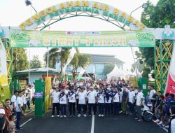 Petrokimia Gresik Gelar Jalan Sehat Bersama Ribuan Warga Gunungsari dan Babat Sambut HUT ke-53 & HUT RI ke-80