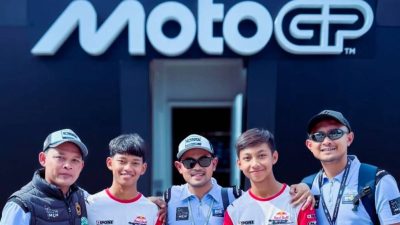 MS Glow For Men Dampingi Ayah Veda Ega Tonton Final Rookies Cup Italia