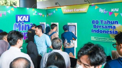 KAI Jual 7.280 Tiket Promo dalam Sehari di Mini Expo