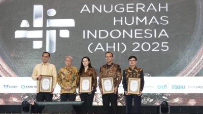 Citra Kian Gemilang, Bank Jatim Raih Anugerah Humas Indonesia 2025