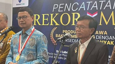 BPOM Raih Rekor MURI: Produksi Terbanyak Senyawa Baku Pembanding Mutu.