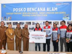 Banjir Sumatra, Pertagas Salurkan 8.000 Paket Bantuan Kemanusiaan