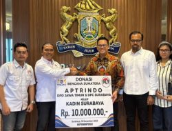 Kadin Surabaya Hadir di Tengah Bencana, Salurkan Fasilitas Sanitasi dan Air Bersih