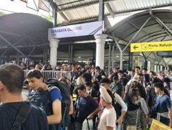 KAI Daop 8 Surabaya Layani Lebih dari 509 Ribu Pelanggan Selama Posko Nataru 2025/2026
