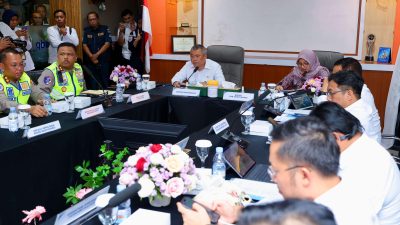 Jelang Nataru 2025/2026, Menhub Dudy Purwagandhi Pimpin Rakor Kesiapan Jalur Ketapang–Gilimanuk
