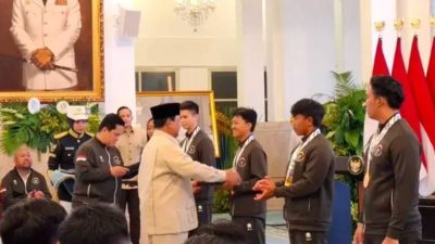 Presiden Prabowo Serahkan Bonus Rp465,25 Miliar kepada Atlet SEA Games 2025