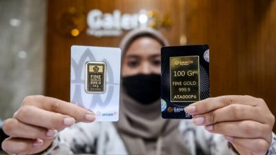 Jelang Lebaran, Harga Emas UBS dan Galeri24 Naik Rp11 Ribu per Gram