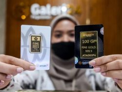 Harga Emas di Pegadaian Naik, UBS dan Galeri24 Terkerek Rp6.000