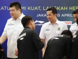 Wamenpora Dorong Tim Indonesia Ukir Prestasi di Thomas dan Uber Cup