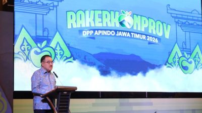 Rakerkonprov APINDO Jatim 2026 Dorong Penguatan Internal dan Produktivitas Nasional