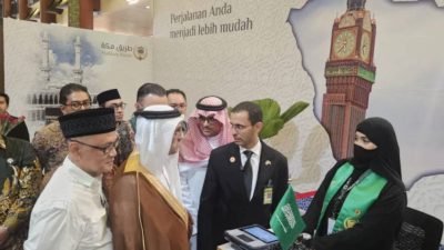 Pantau Layanan Makkah Route, Menhaj dan Dubes Saudi Lepas Kloter 5 di Bandara Soekarno-Hatta