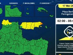 BMKG Juanda Imbau Warga Waspadai Cuaca Ekstrem di Jawa Timur