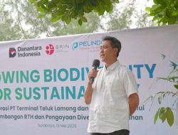 Kolaborasi dengan BRIN, Terminal Teluk Lamong Kembangkan Ruang Terbuka Hijau Berbasis Konservasi