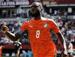Pantai Gading Ungguli Jerman 1-0 di Babak Pertama, Gol Kessie Jadi Pembeda