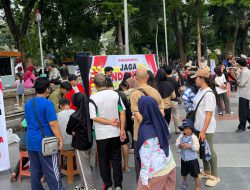 Taman Bungkul Jadi Ruang Optimisme, Warga Ajak Jaga Persatuan Indonesia