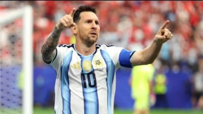 Gagal Penalti, Messi Tetap Jadi Pahlawan Kemenangan Argentina atas Austria