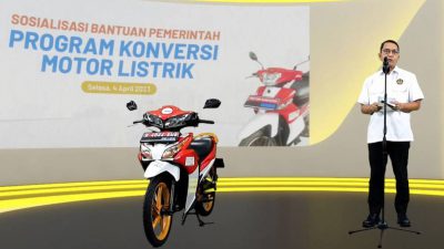 Mandek hingga 2024, ESDM Hidupkan Kembali Program Konversi Motor Listrik pada 2027