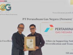Komitmen Tata Kelola di Era AI dan Transisi Energi, PGN Sabet Penghargaan Indonesia Excellence GCG Award 2026