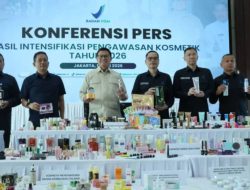 Peredaran Kosmetik Ilegal Marak, BPOM Sita 2,1 Juta Produk Senilai Rp35,8 Miliar