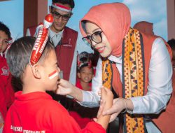 Rayakan HUT ke-81 RI, Fatma Saifullah Pesan Siswa SRT 3 Lampung Terus Belajar