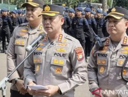 Polda Metro Jaya Siaga Jelang Aksi di Gedung DPR RI