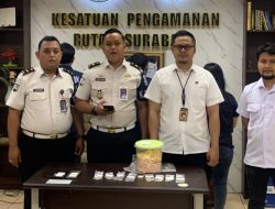 Petugas Rutan Surabaya Gagalkan Upaya Selundupkan Diduga Sabu