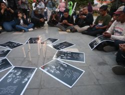 Jurnalis Hilang di Anak Krakatau, PFI-IJTI Surabaya Soroti Pentingnya Keselamatan Liputan