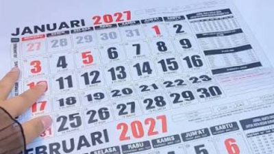Kalender Libur Nasional 2027: Ada 18 Hari Libur dan 8 Hari Cuti Bersama