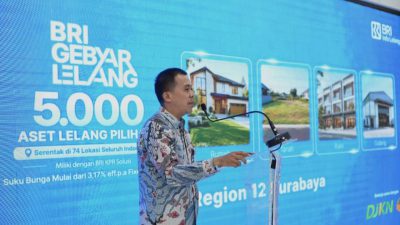 BRI Region 12 Surabaya Perkuat Sinergi DJKN dan BPN Lewat Gebyar Lelang 2026